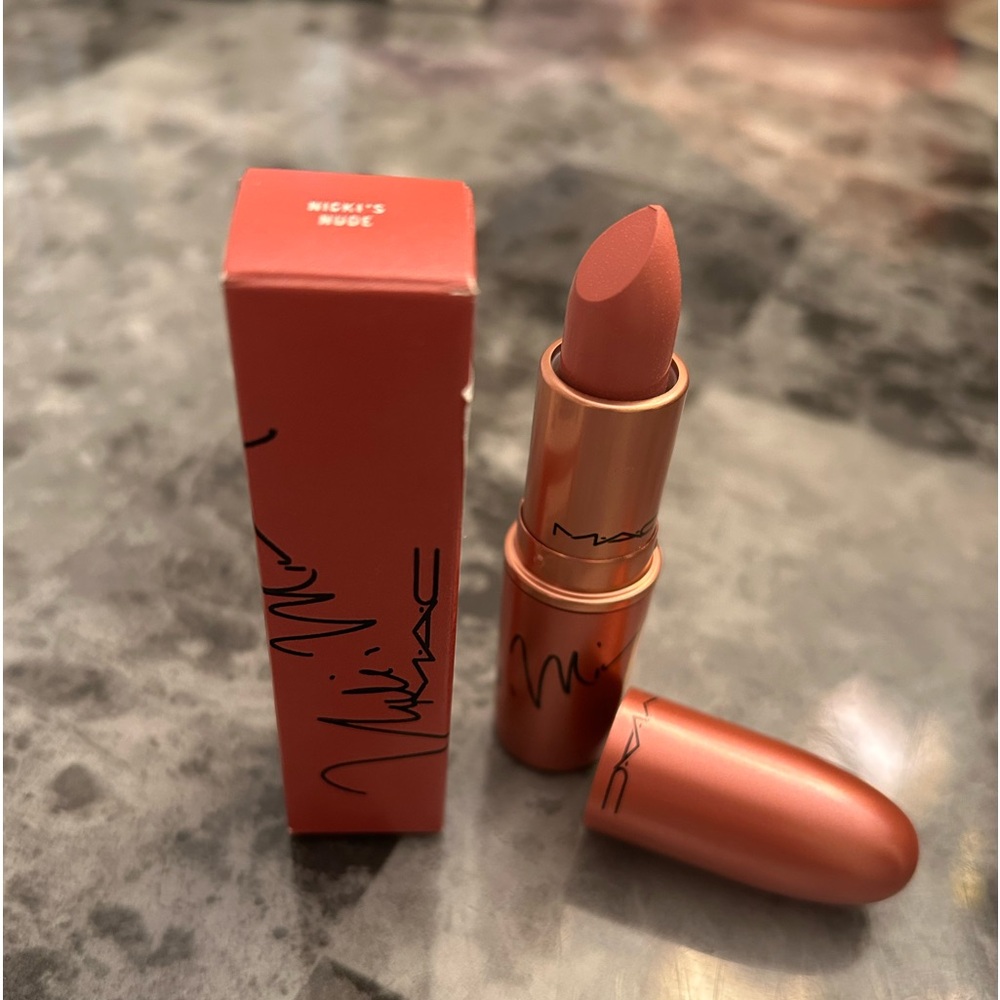 Mac NIB Rare- Nicki’s Nudes Collection Lipstick Color: Nicki’s Nude
